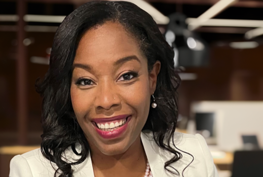 Monique G. smiling.